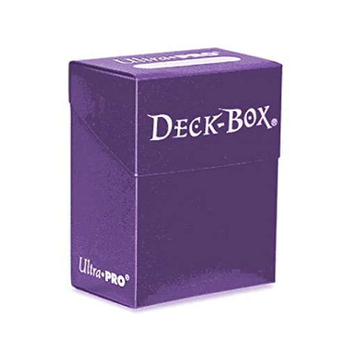 Deck box - purple - magic: the gathering - yu-g...