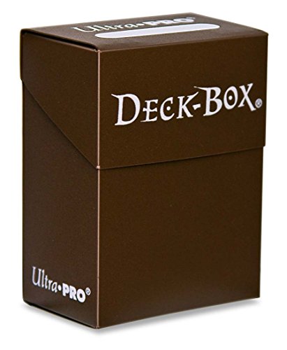 Ultra Pro - 330462 - jeu de cartes - deckbox - solid brown - c30 code EAN 0074427825560 