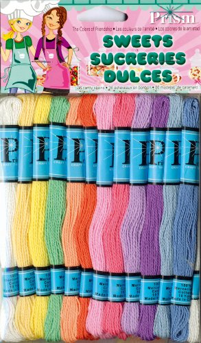 Prism DMC - Prism sachet 36 echevettes 6 fils Pastel 0077540149490 (0077540149490)