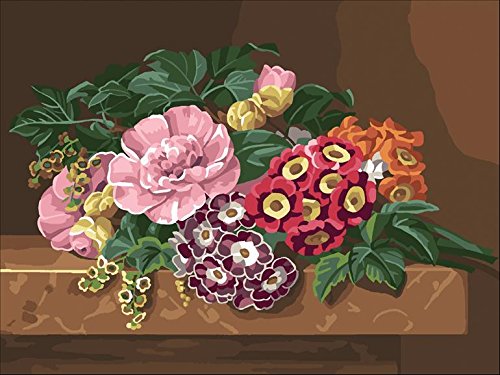 Canevas: Bouquet aux camélias C35N30