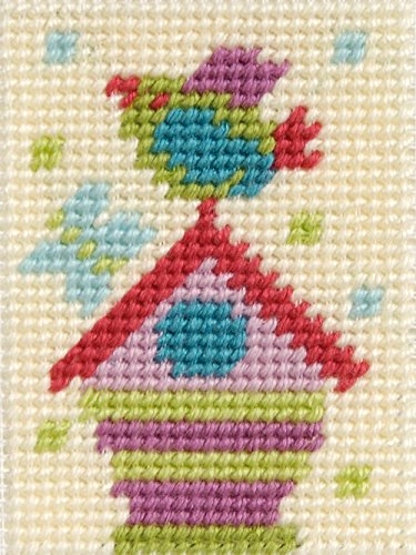 Kit canevas gros trous Le nichoir