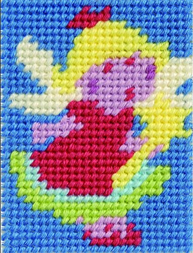 Kit canevas gros trous Fée C06N70K