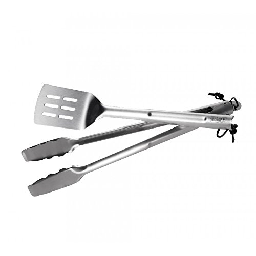 Pince + Spatule Inox Weber