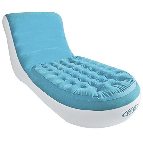 Splash chaise gonflable bleu 170 x 84 x 81 cm
