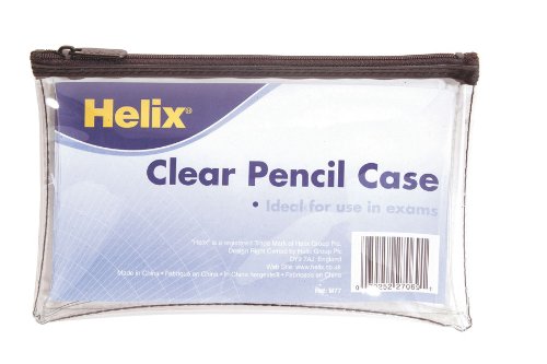 Réf m77040 trousse à crayons pvc zip coloré tra...