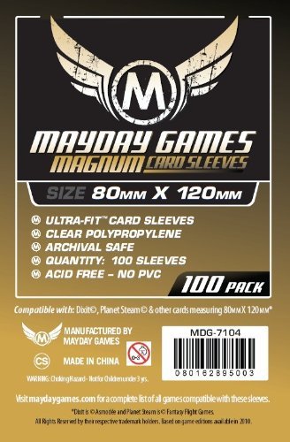 100 Mayday 80 x 120 Magnum Gold Ultra-Fit Board...