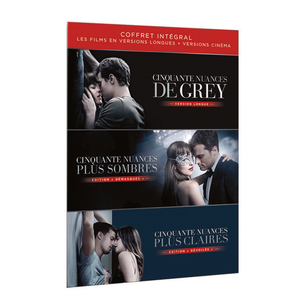  Coffret DVD "Intégrale Cinquante nuances" code EAN 0081005632318 