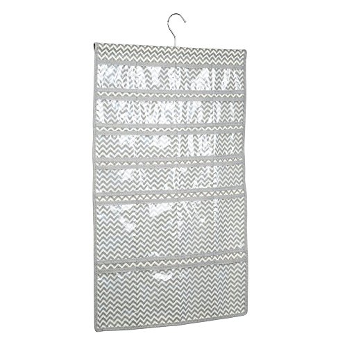 04371eu organiseur de bijoux chevron pliable 48...