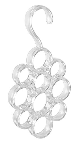 InterDesign 05710eu clarity ruche porte-écharpes sur la penderie, transparent code EAN 0081492057109 