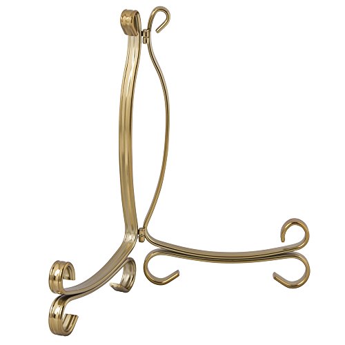 Inside Retail InterDesign 09502EU Chevalet Décoratif Astoria pour Servir de Support Photos Plateaux ou Assiettes Laiton Vieilli Grand code EAN 0081492095026 