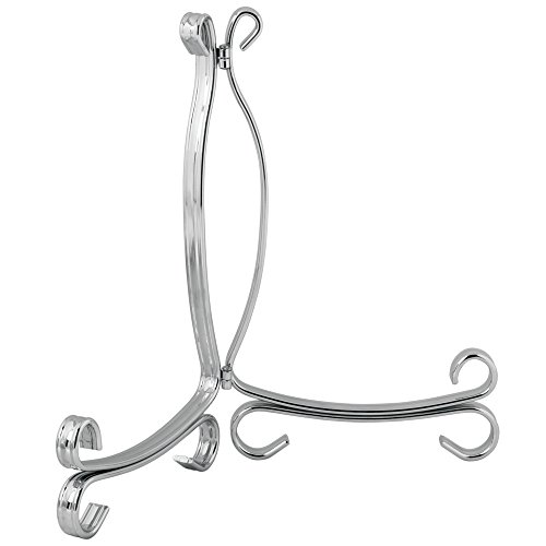 Inside Retail InterDesign 09503EU Astoria Chevalet Porte-Assiette/Plateau Métal Chrome Grand code EAN 0081492095033 