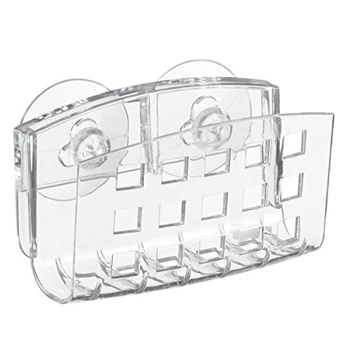 Barre à ventouse porte éponge ou savon pour sal...