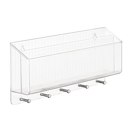 38130eu linus centre de courrier mural transparent