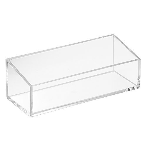 Rangement transparent pour maquillage rouge à l...