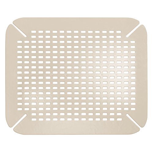 59061eu contour tapis d'évier plastique taupe