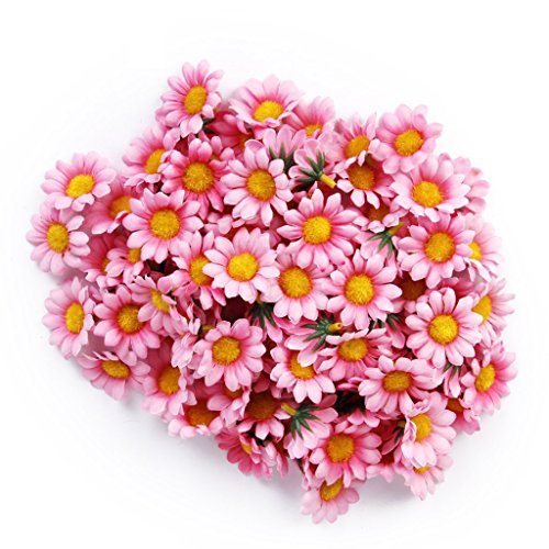 100 x Marguerite de Gerbera Artificielle pour D...