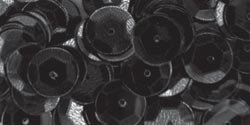 Creuse Sequins 10mm 120/Pkg-noir