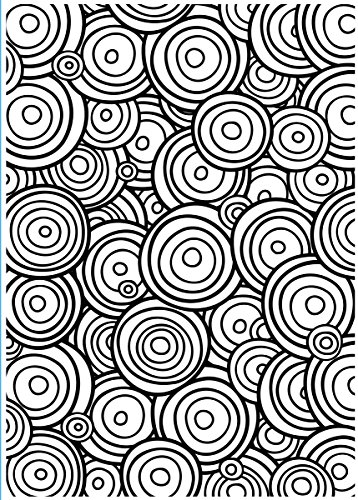 1218-98 gabarit de gaufrage motif cercle dans c...