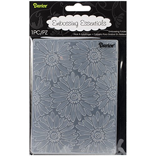 1219-108 gabarit de gaufrage motif marguerite c...