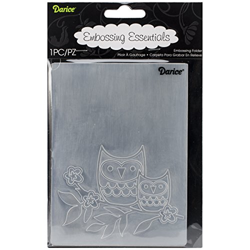 1219-126 gabarit de gaufrage motif hiboux sur r...