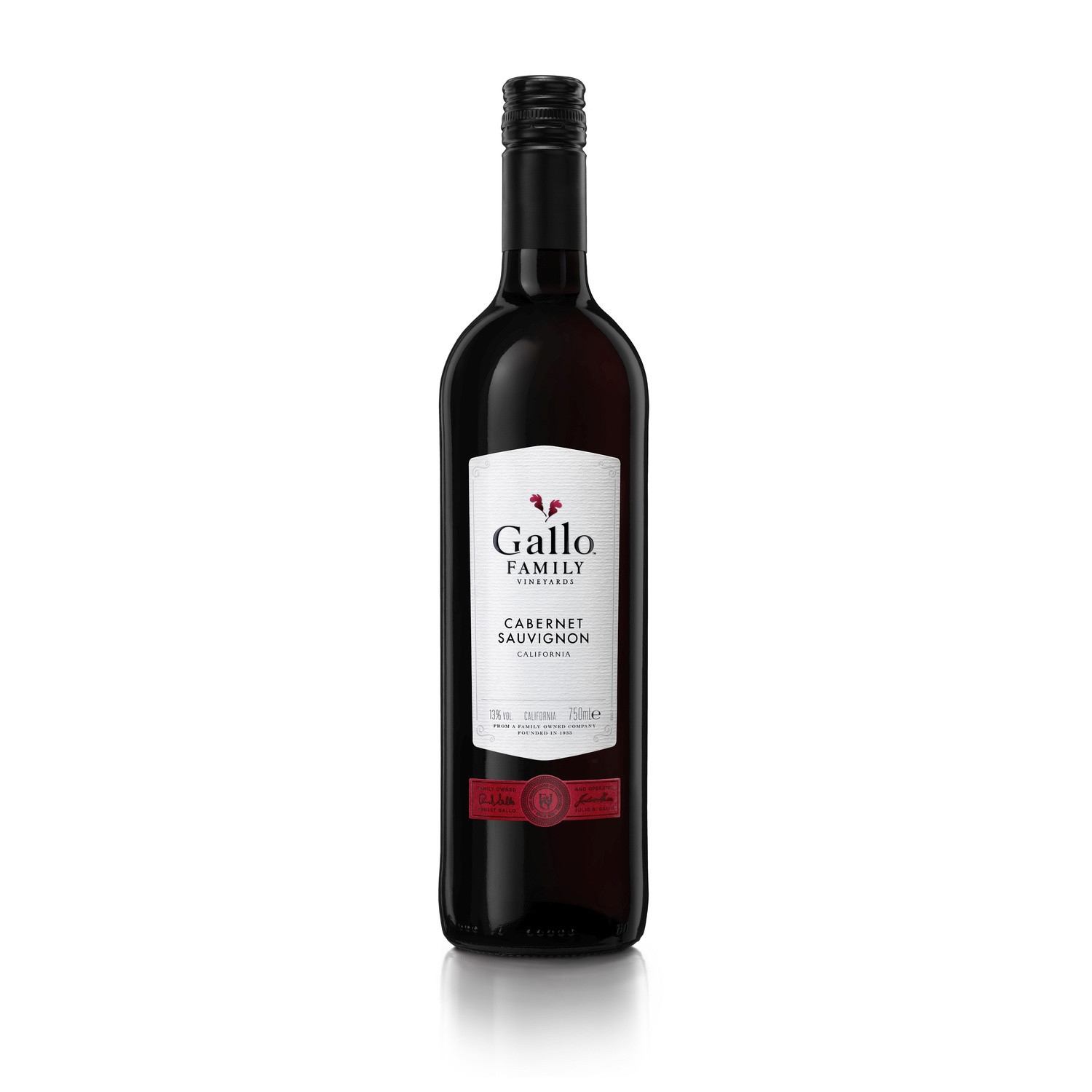 Vin rouge Cabernet Sauvignon Californie GALLO FAMILY 0085000005002 REFS.SANS MARQUE