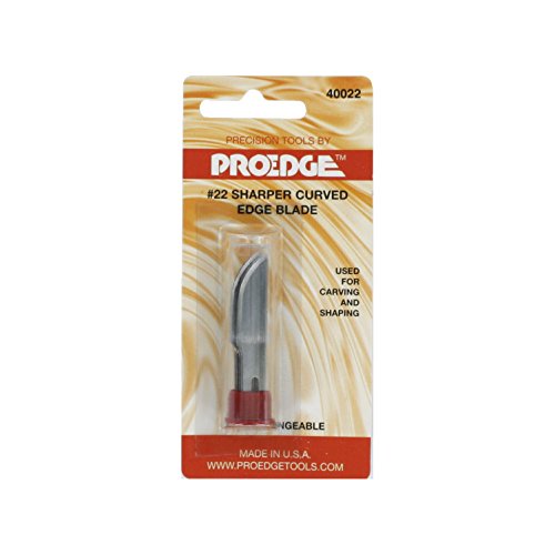 Proedge Kit précise incurvée à lame n ° 22, Argent