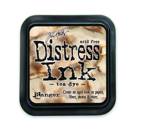 Tim holtz détresse tampon, thé teinture