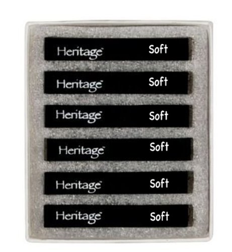 Heritage Compressed charcoal soft set 6 0088354807957 (0088354807957)