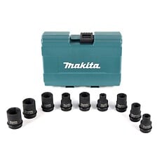 Coffret 9 douilles MAKITA B-66232 pour boulonne...