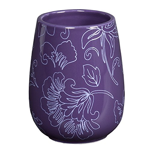 Creative de ridules Gobelet en céramique Violet 0089786435572 Creative Bath Creative de ridules Gobelet en céramique Violet 0089786435572 Creative Bath