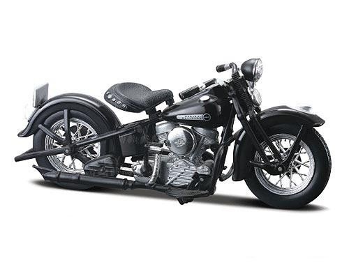 Harley-davidson 1948 fl panhead 1:18 maquette d...