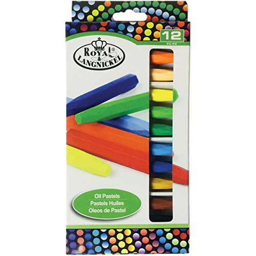 Oil Pastels-12/Pkg