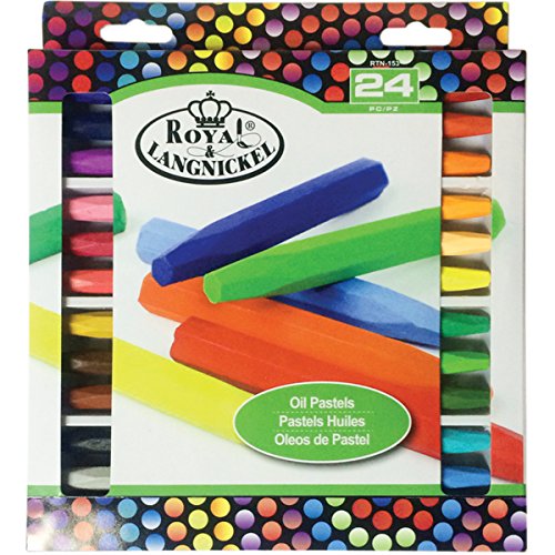 Oil Pastels-24/Pkg