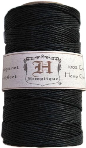 Hemptique Bobine de chanvre 9 kg 205 noir, d'autres, multicolore 0091037029317 (0091037029317)
