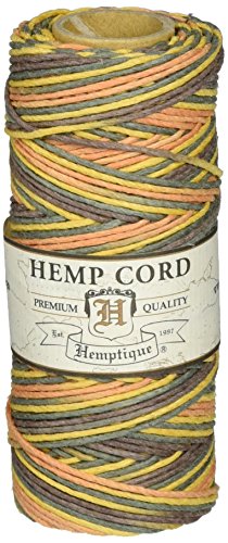 Hemptique Bobine de corde de chanvre panaché 20# 205 pieds/Pkg-Harvest 0091037333643 (0091037333643)