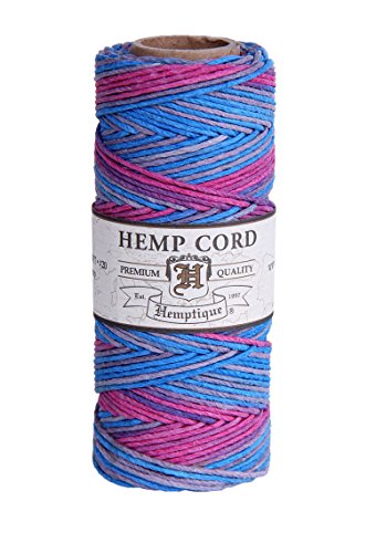 Hemptique Bobine de fil de chanvre résistance moyenne 9 kg dance off multicolore 0091037735560 (0091037735560)