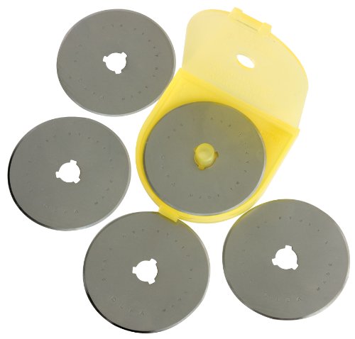 Rotatif 60 mm lame recharges, lot de 5