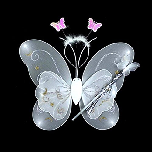 Jeu de la Fée de 3Pcs Clip Papillon Epingle de ...