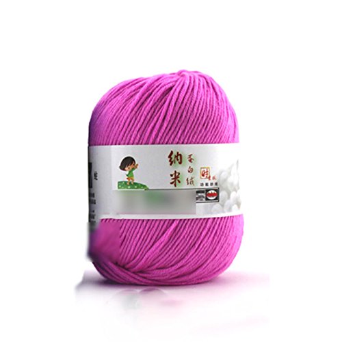 HuaYang Fil à tricoter laine cosy fil de laine pour tricoter à la main(1pcs: peche) code EAN 0091962135251 