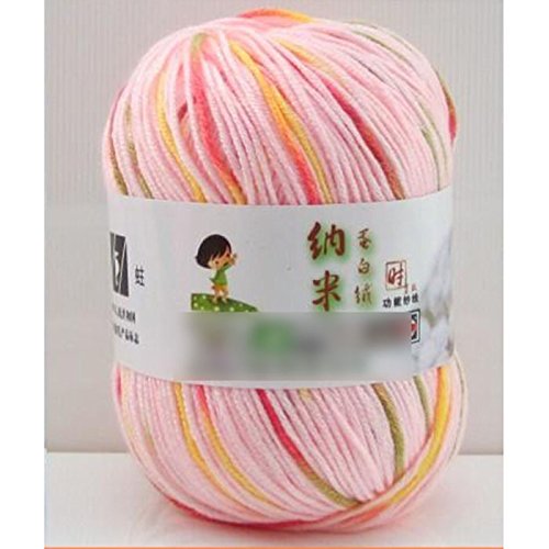 Couleur mélangé fil à tricoter laine cosy fil d...