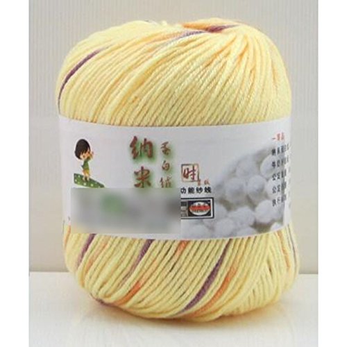 Couleur mélangé fil à tricoter laine cosy fil d...