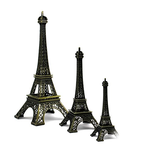 Retro statue figurine paris la tour eiffel mode...