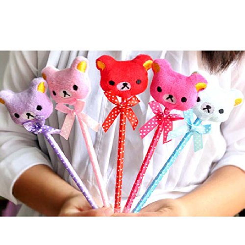 Ours souple stylo à bille(random color: 1pcs)