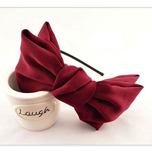 Nouveau korean style grand bowknot design bande...