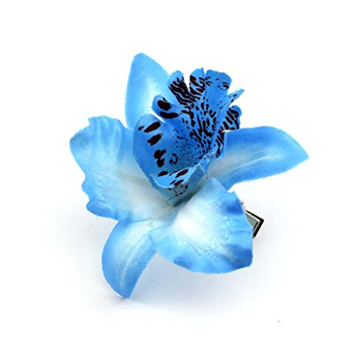 Fashion Wedding Bridal Flower Fabric Dendrobium...