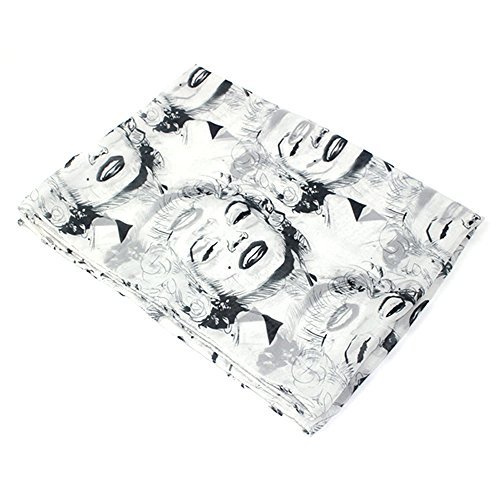 Sexy marilyn monroe imprimé écharpe filé foular...