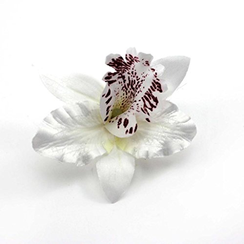 Fashion Wedding Bridal Flower Fabric Dendrobium...