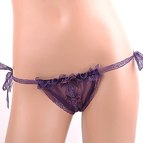 Sexy femmes ouvert sur le devant style t-back g...