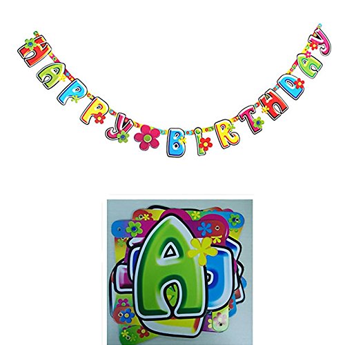 Joyeux Anniversaire Lettres banderole Baby Show...