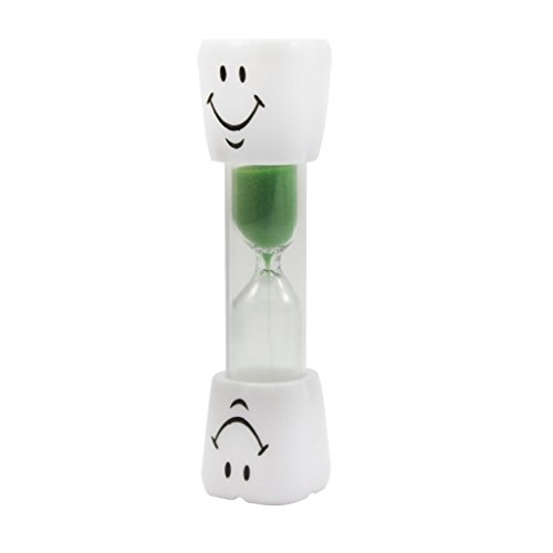 1Pc Vert Horloge de Sable Sablier 3-Minutes Enf...